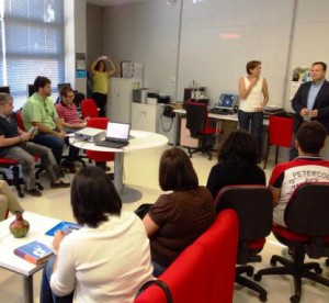 Actividad en un centro Guadalinfo