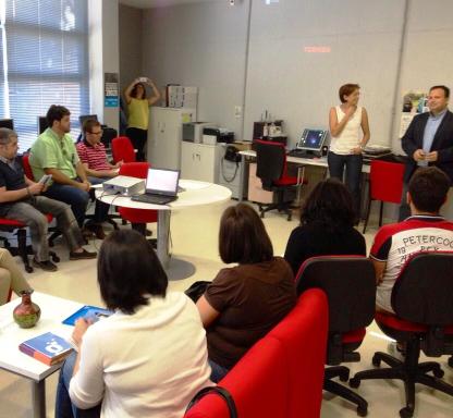 Actividad en un centro Guadalinfo