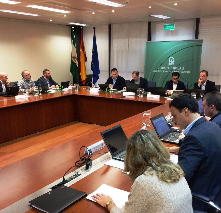 Imagen de la reunión del Consejo Rector celebrada en Sevilla.