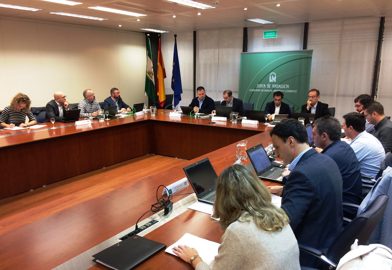 Imagen de la reunión del Consejo Rector celebrada en Sevilla.